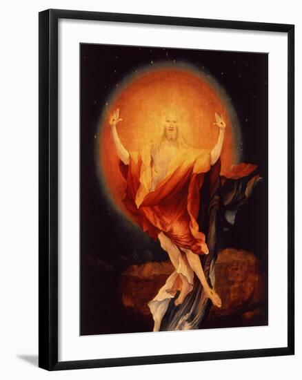 The Resurrection of Christ, from the Isenheim Altarpiece, C.1515 (Detail)-Matthias Grünewald-Framed Giclee Print