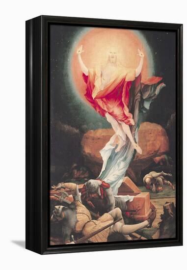 The Resurrection of Christ, from the Isenheim Altarpiece circa 1512-16-Matthias Grünewald-Framed Premier Image Canvas