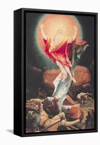 The Resurrection of Christ, from the Isenheim Altarpiece circa 1512-16-Matthias Grünewald-Framed Premier Image Canvas