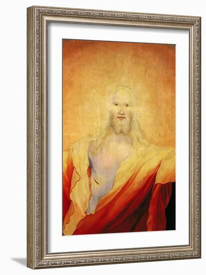 The Resurrection of Christ, from the Right Wing of the Isenheim Altarpiece, circa 1512-16-Matthias Grünewald-Framed Giclee Print