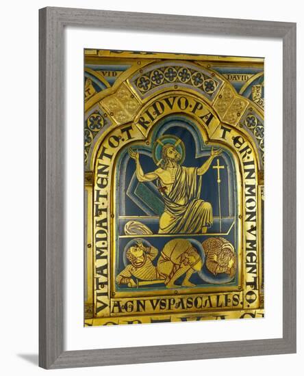The Resurrection of Christ, from the Verdun Altar-Nicholas of Verdun-Framed Giclee Print