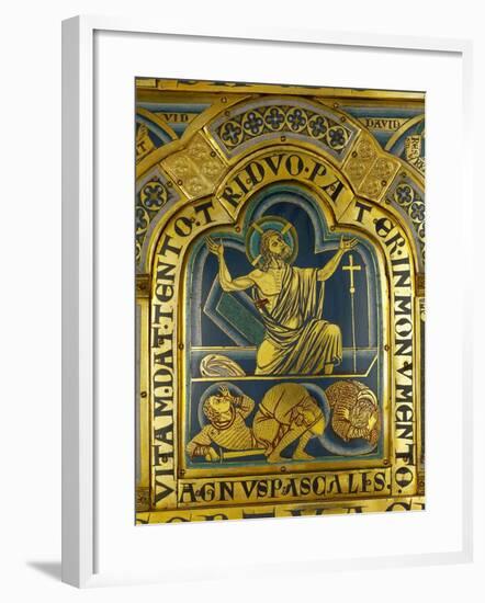 The Resurrection of Christ, from the Verdun Altar-Nicholas of Verdun-Framed Giclee Print