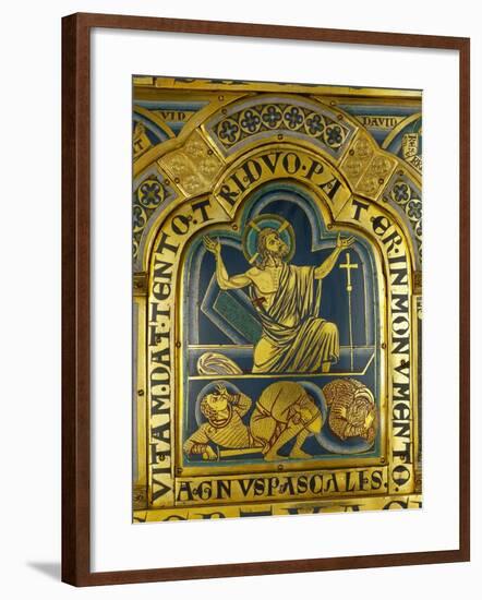 The Resurrection of Christ, from the Verdun Altar-Nicholas of Verdun-Framed Giclee Print