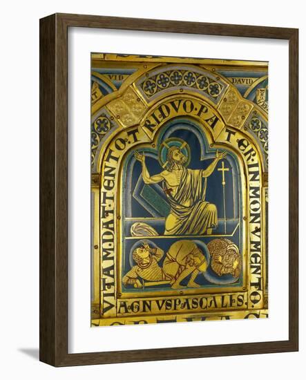 The Resurrection of Christ, from the Verdun Altar-Nicholas of Verdun-Framed Giclee Print