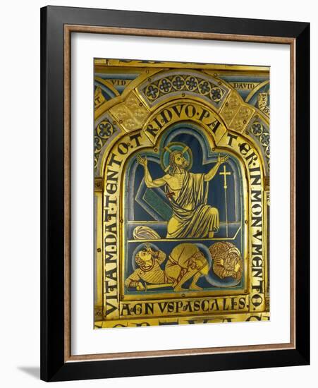 The Resurrection of Christ, from the Verdun Altar-Nicholas of Verdun-Framed Giclee Print