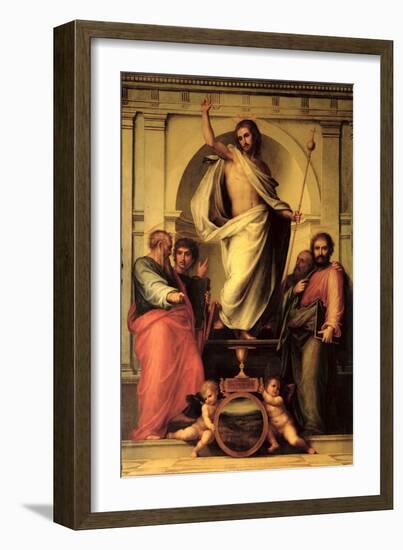 The Resurrection of Christ-Fra Bartolommeo-Framed Giclee Print