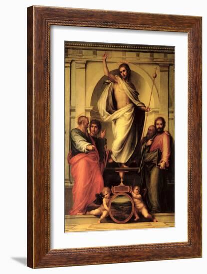 The Resurrection of Christ-Fra Bartolommeo-Framed Giclee Print