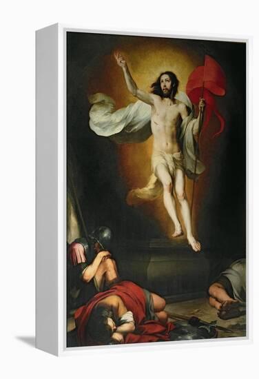 The Resurrection of Christ-Bartolome Esteban Murillo-Framed Premier Image Canvas