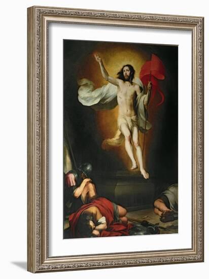 The Resurrection of Christ-Bartolome Esteban Murillo-Framed Giclee Print