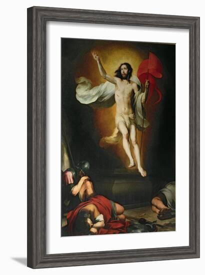 The Resurrection of Christ-Bartolome Esteban Murillo-Framed Giclee Print