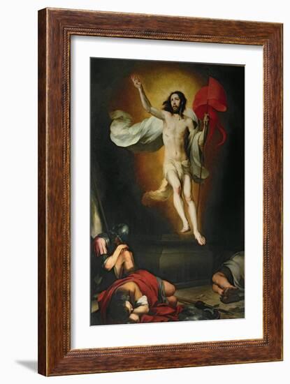 The Resurrection of Christ-Bartolome Esteban Murillo-Framed Giclee Print