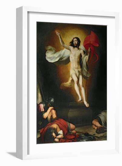 The Resurrection of Christ-Bartolome Esteban Murillo-Framed Giclee Print