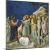 The Resurrection of Lazarus, Detail from Life and Passion of Christ, 1303-1305-Giotto di Bondone-Mounted Giclee Print