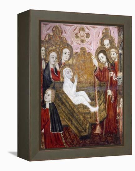 The Resurrection, Retablo of the Life of St Lazarus-null-Framed Premier Image Canvas