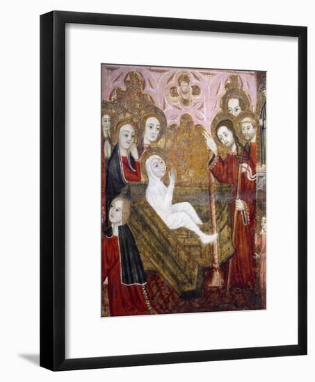 The Resurrection, Retablo of the Life of St Lazarus-null-Framed Giclee Print