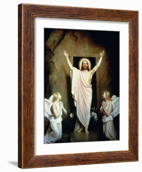 The Resurrection-Carl Bloch-Framed Giclee Print