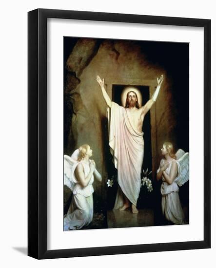 The Resurrection-Carl Bloch-Framed Giclee Print