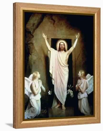 The Resurrection-Carl Bloch-Framed Premier Image Canvas