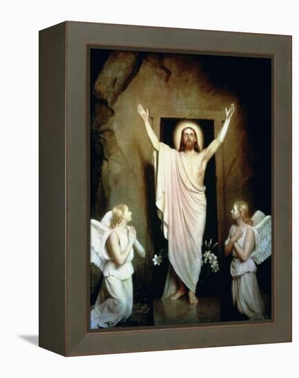 The Resurrection-Carl Bloch-Framed Premier Image Canvas