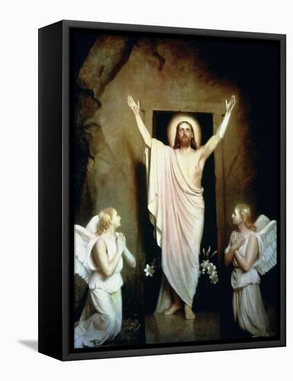 The Resurrection-Carl Bloch-Framed Premier Image Canvas