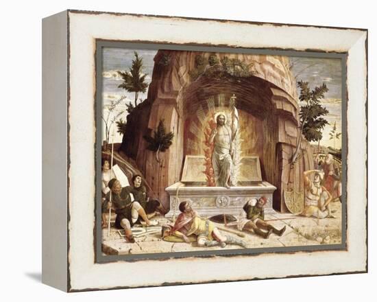 The Resurrection-Andrea Mantegna-Framed Stretched Canvas