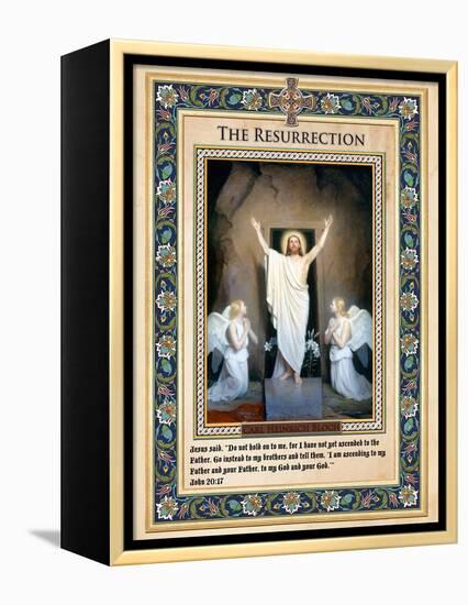 The Resurrection-Carl Bloch-Framed Premier Image Canvas