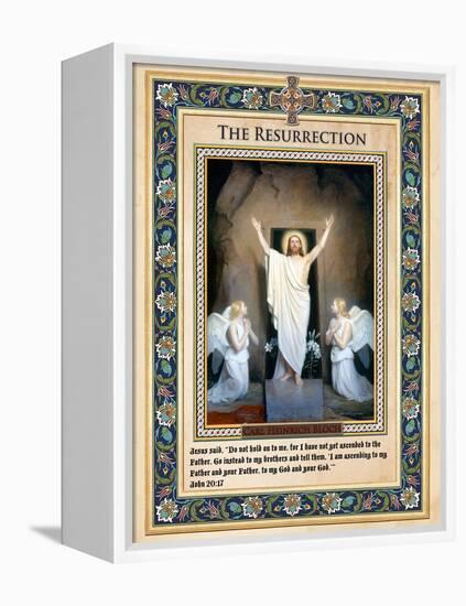 The Resurrection-Carl Bloch-Framed Premier Image Canvas