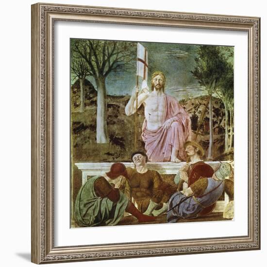 The Resurrection-Piero della Francesca-Framed Giclee Print