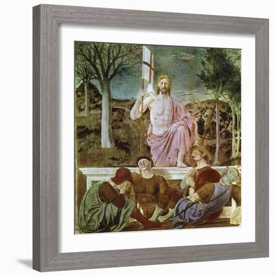 The Resurrection-Piero della Francesca-Framed Giclee Print