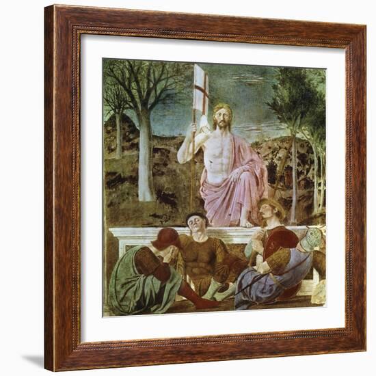 The Resurrection-Piero della Francesca-Framed Giclee Print