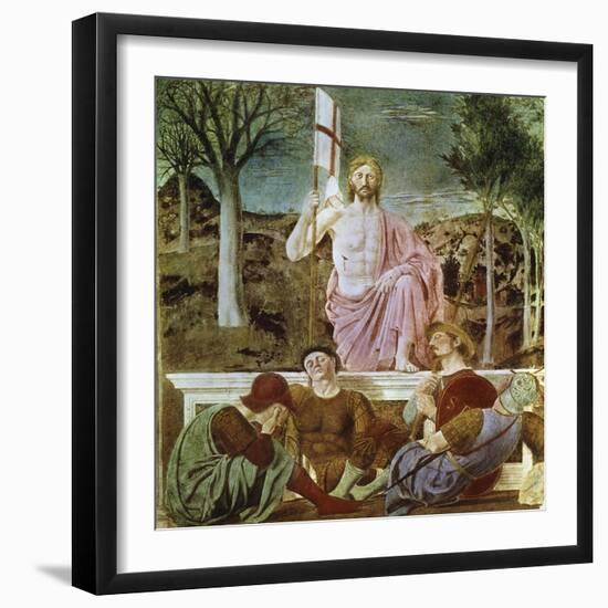 The Resurrection-Piero della Francesca-Framed Giclee Print