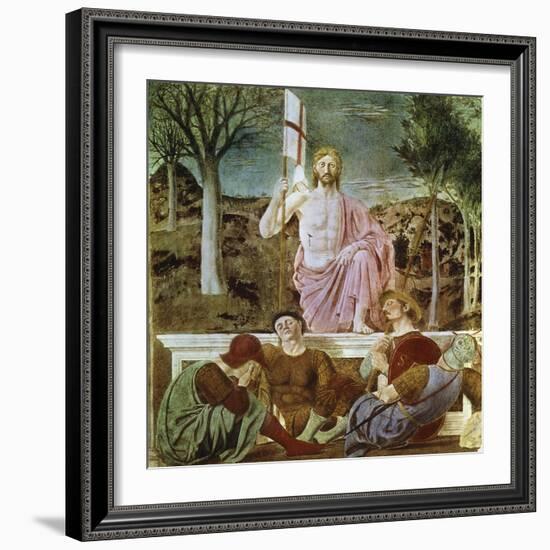 The Resurrection-Piero della Francesca-Framed Giclee Print