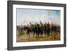 The Retreat from Mons, 1927-Lady Butler-Framed Giclee Print