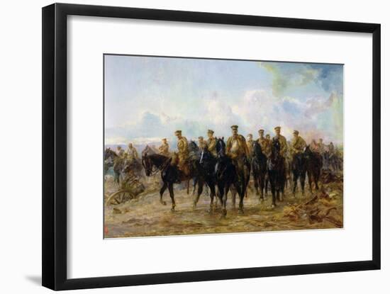 The Retreat from Mons, 1927-Lady Butler-Framed Giclee Print