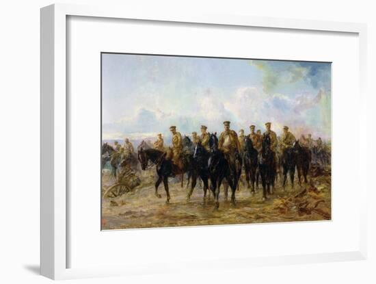 The Retreat from Mons, 1927-Lady Butler-Framed Giclee Print