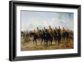 The Retreat from Mons, 1927-Lady Butler-Framed Giclee Print
