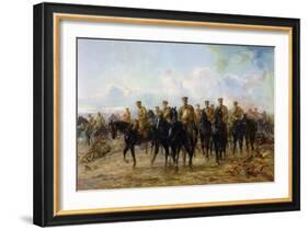 The Retreat from Mons, 1927-Lady Butler-Framed Giclee Print