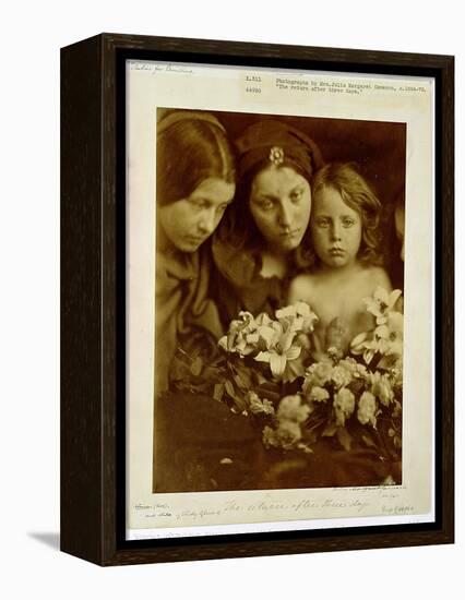 The Return After Three Days, c.1865-Julia Margaret Cameron-Framed Premier Image Canvas