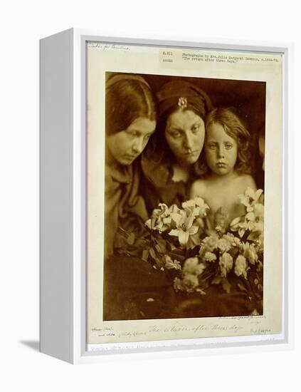 The Return After Three Days, c.1865-Julia Margaret Cameron-Framed Premier Image Canvas