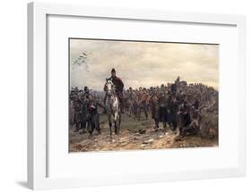 The Return from Inkerman in 1854, 1877-Lady Butler-Framed Giclee Print