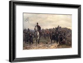 The Return from Inkerman in 1854, 1877-Lady Butler-Framed Giclee Print