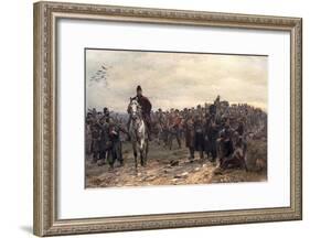 The Return from Inkerman in 1854, 1877-Lady Butler-Framed Giclee Print