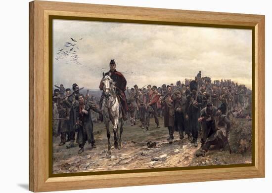 The Return from Inkerman in 1854, 1877-Lady Butler-Framed Premier Image Canvas