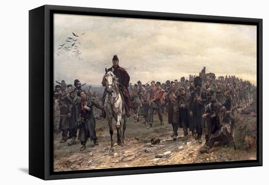 The Return from Inkerman in 1854, 1877-Lady Butler-Framed Premier Image Canvas
