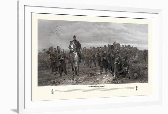 The Return From Inkerman-Lady Butler-Framed Premium Giclee Print