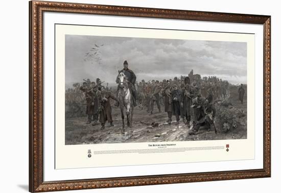 The Return From Inkerman-Lady Butler-Framed Premium Giclee Print