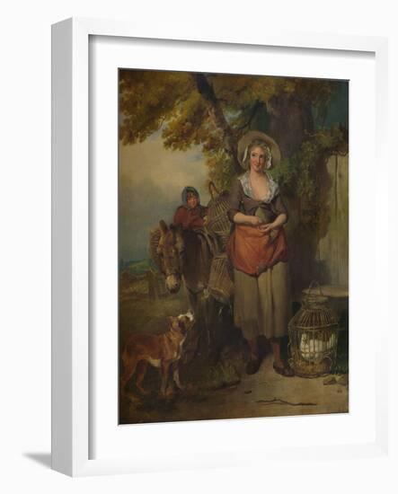 'The Return from Market', 1786, (1938)-Francis Wheatley-Framed Giclee Print