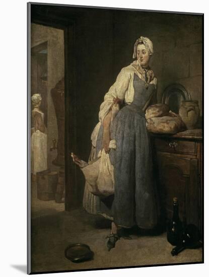 The Return from Market-Jean-Baptiste Simeon Chardin-Mounted Giclee Print