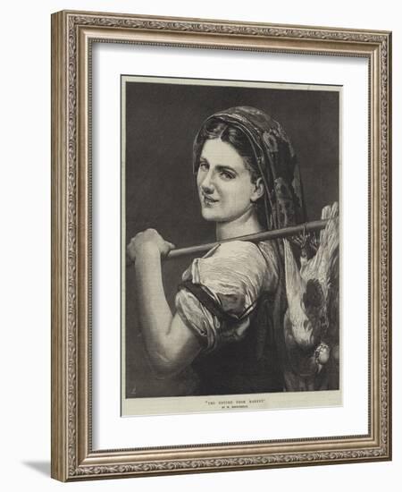 The Return from Market-William-Adolphe Bouguereau-Framed Giclee Print