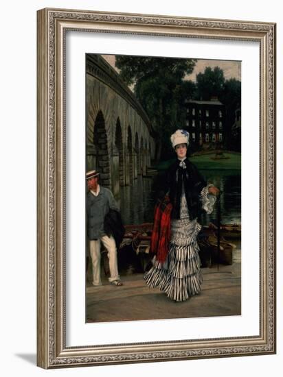 The Return from the Boating Trip, 1873-James Jacques Joseph Tissot-Framed Giclee Print
